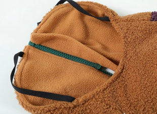 Zolux Ciepła bluza dla psa Bouclette R.45 jasnobrązowa