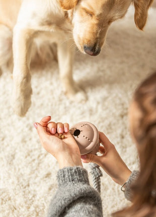 Trixie Zabawka Świąteczna dla psa Dzwonek z linką beżowy 12/36cm [TX-92018]