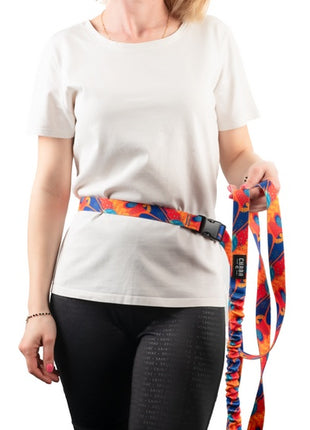 CHABA Smycz z amortyzatorem do biegania Story III M 25mm/280cm Aussie