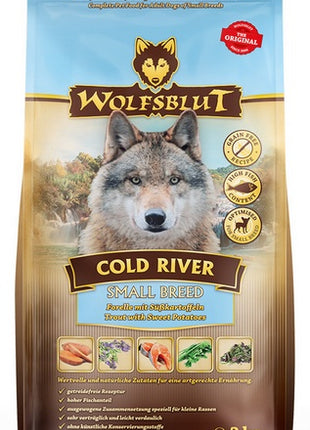Wolfsblut Dog Cold River Small - pstrąg i bataty 2kg