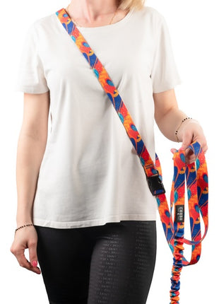 CHABA Smycz z amortyzatorem do biegania Story III M 25mm/280cm Aussie