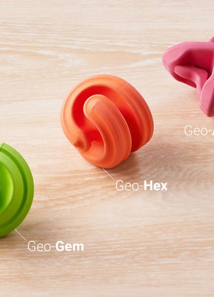 PetDreamHouse Zabawka gumowa Geo-Astro Rolly czerwona