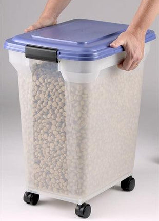 Merkloos Bewaarcontainer Luchtdicht Transparant / Blauw