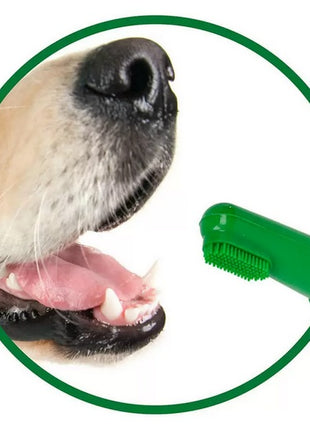 Vet's Best Dental żel + szczoteczka zestaw Puppy