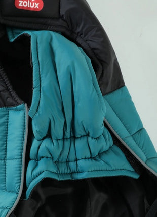 Zolux Kurtka puchowa z szelkami dla psa R.30 niebieska