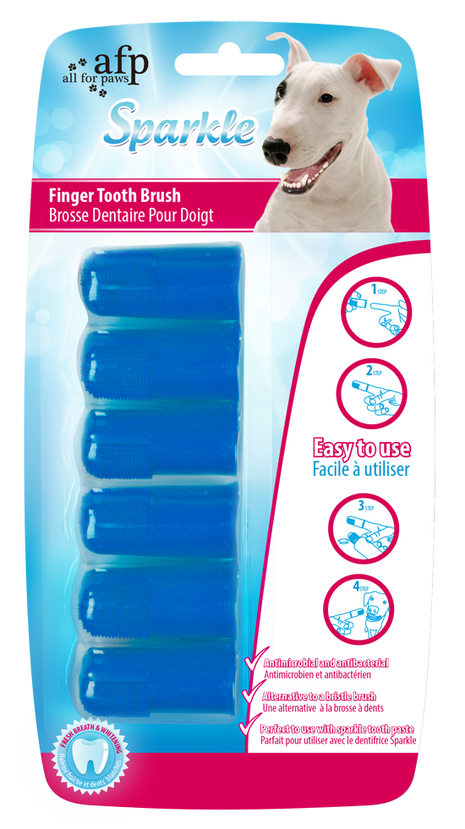 AFP Sparkle - Finger Brush 6-Pack