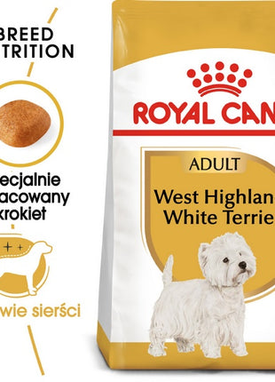 Royal Canin West Highland White Terrier Adult karma sucha dla psów dorosłych rasy west highland white terrier 0,5kg