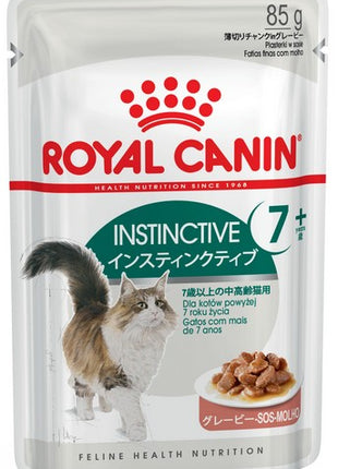 Royal Canin Instinctive +7 w sosie karma mokra dla kotów starszych, wybrednych saszetka 85g