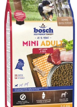 Bosch Mini Adult Lamm & Reis - Jagnięcina i ryż 3kg