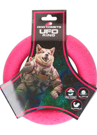 Dog Comets UFO Ring Roze