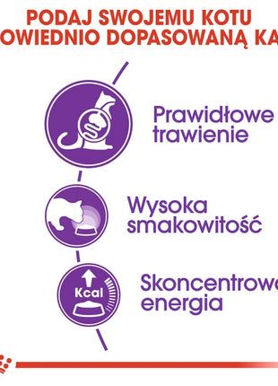 Royal Canin Sensible karma sucha dla kotów dorosłych, o wrażliwym przewodzie pokarmowym 4kg