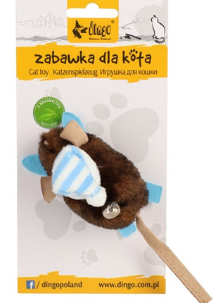 Dingo Zabawka dla kota - Mysz Narciarz