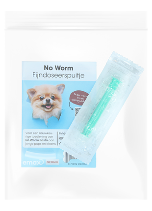 Fijndoseerspuitje No Worm pasta (6 Ce)