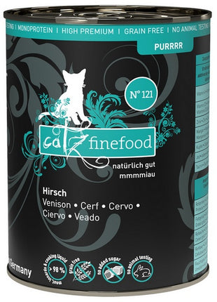 Catz Finefood Purrrr N.121 Jeleń puszka 400g