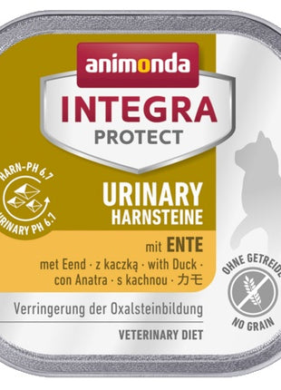 Animonda Integra Protect Urinary Harnsteine Oxalate dla kota - z kaczką tacka 100g