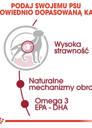Royal Canin Medium Adult karma mokra w sosie dla psów dorosłych, ras średnich saszetika 140g