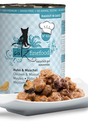 Catz Finefood Ragout N.613 Kurczak i Omułek puszka 380g