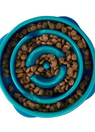 Outward Hound Fun Feeder Mini Miska spowalniająca turkusowa [51006]