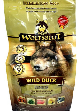 Wolfsblut Dog Wild Duck Senior - kaczka i bataty 2kg