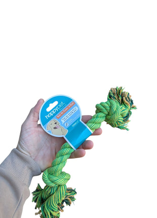 Happy Pet Flossin Fun 2 Knoop - 5 verschillende maten beschikbaar