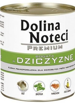 Dolina Noteci Premium Pies Dziczyzna puszka 800g
