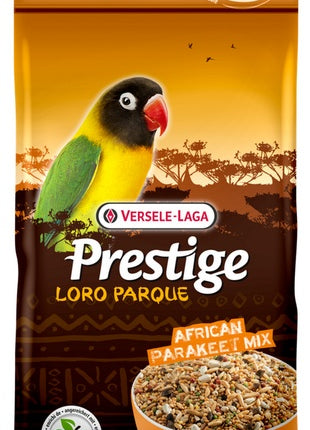 Versele-Laga Prestige African Parakeet Loro Parque Mix średnia afrykańska papuga (nierozłączka) 1kg