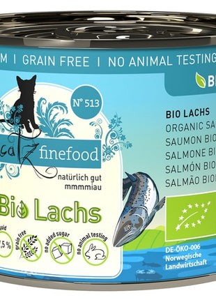 Catz Finefood Bio N.513 Łosoś puszka 200g