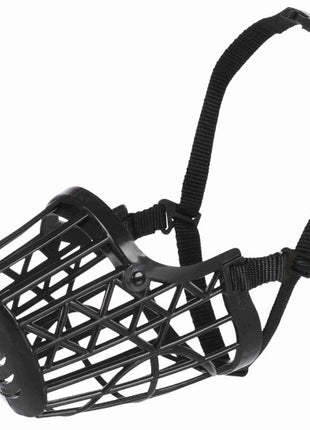 Trixie Kaganiec plastikowy dla psa rozmiar 7 (L-XL) czarny [17607]