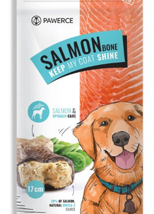 Pawerce Salmon Bone Large Breeds 1szt/op 115g/17cm