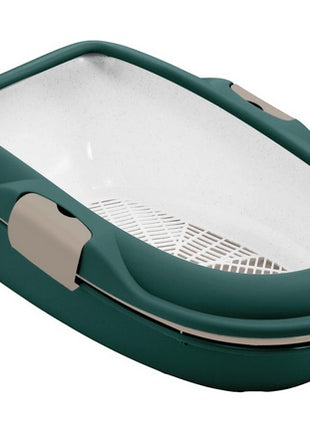 Stefanplast Kuweta Furba z sitkiem zielono-brązowa [97764]