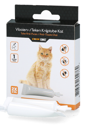 Knock Pest vlooien-tekenpipet Kat DE/UK