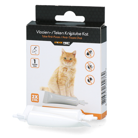 Knock Pest vlooien-tekenpipet Kat DE/UK