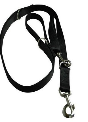 CHABA Smycz taśma regulowana - 30mm x 130/260cm czarna