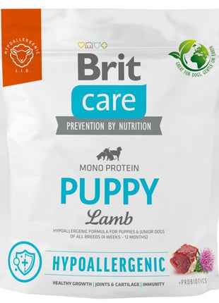 Brit Care Hypoallergenic Puppy Lamb 1kg
