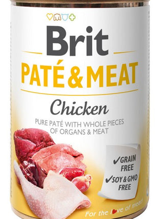 Brit Pate & Meat Dog Chicken puszka 400g