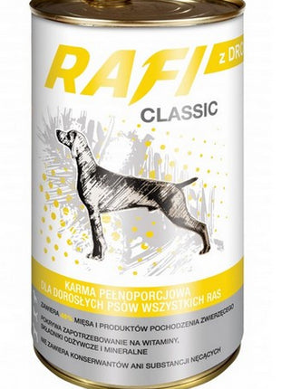 Rafi Pies Classic Drób w sosie 1240g