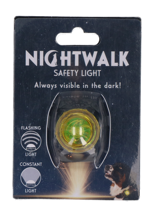 Nightwalk Safety Light Geel