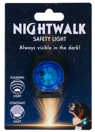 Nightwalk Safety Light Blauw