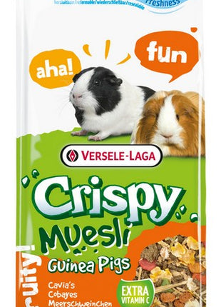 Versele-Laga Crispy Muesli Guinea Pig - pokarm dla świnki morskiej 3,15kg (2,75+0,4kg gratis)