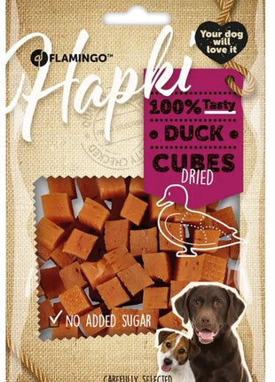 Flamingo Przysmak dla psa Kostki z kaczki 85g