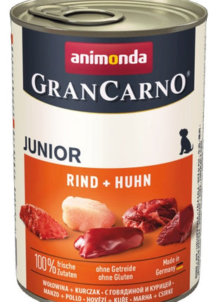 Animonda GranCarno Original Junior Rind Huhn Wołowina + Kurczak puszka 400g