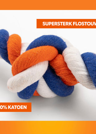 Oranje Flostouw Oranje, Wit en Blauw