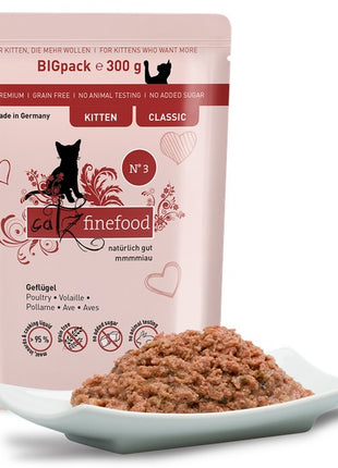 Catz Finefood Classic Kitten N.03 Drób saszetka 300g