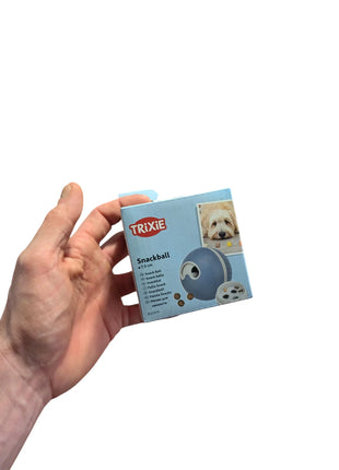 Trixie Snack Ball Dog Plastik / TPR Niebieski - Gra inteligentna z dozownikiem przekąsek