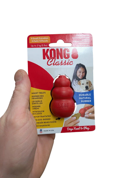 Kong Classic Rood – Het originele en meest geliefde hondenspeeltje