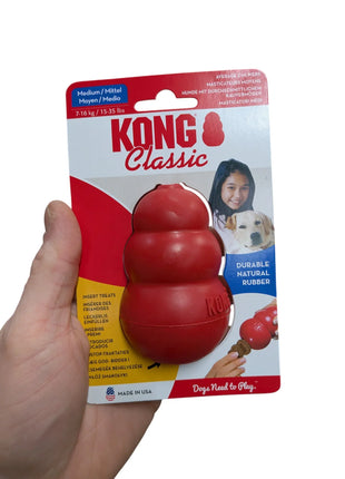 Kong Classic Rood – Het originele en meest geliefde hondenspeeltje
