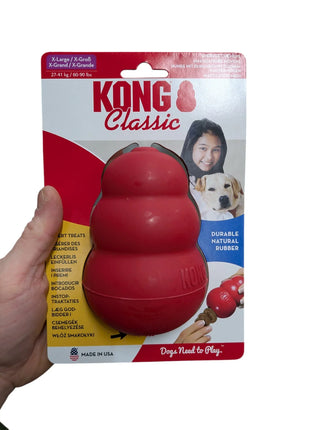 Kong Classic Rood – Het originele en meest geliefde hondenspeeltje