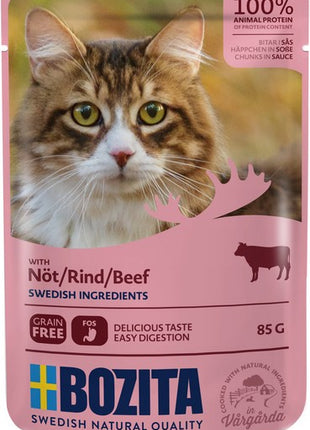 Bozita Cat Wołowina w sosie saszetka 85g