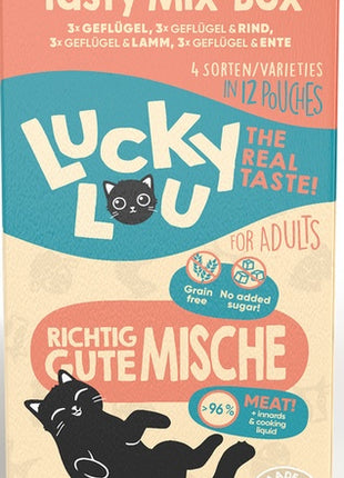Lucky Lou Lifestage Adult Tasty Mix-Box saszetki 12x125g