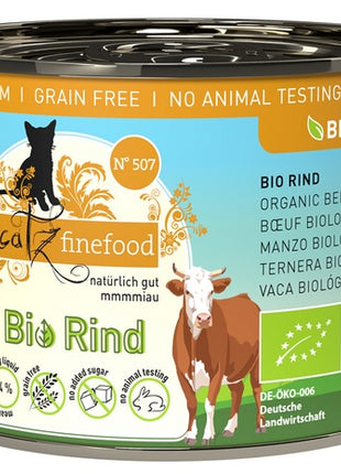 Catz Finefood Bio N.507 Wołowina puszka 200g